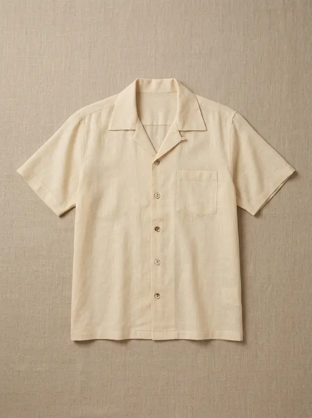 Tangail Cloud Handloom Camp Shirt