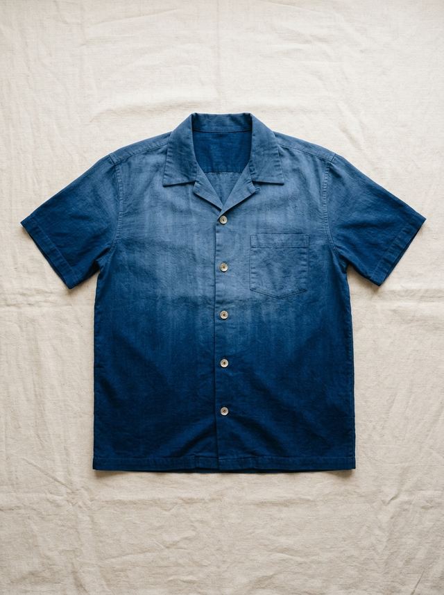 Indigo Hand-Dipped Shirt