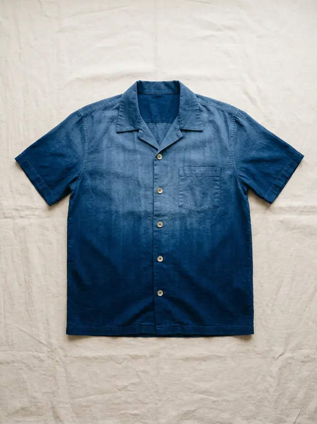 Indigo Hand-Dipped Shirt