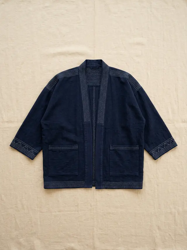 Artisan Haori Drape Overshirt
